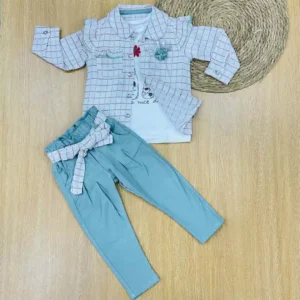 طقم خروج بناتى 3 قطع