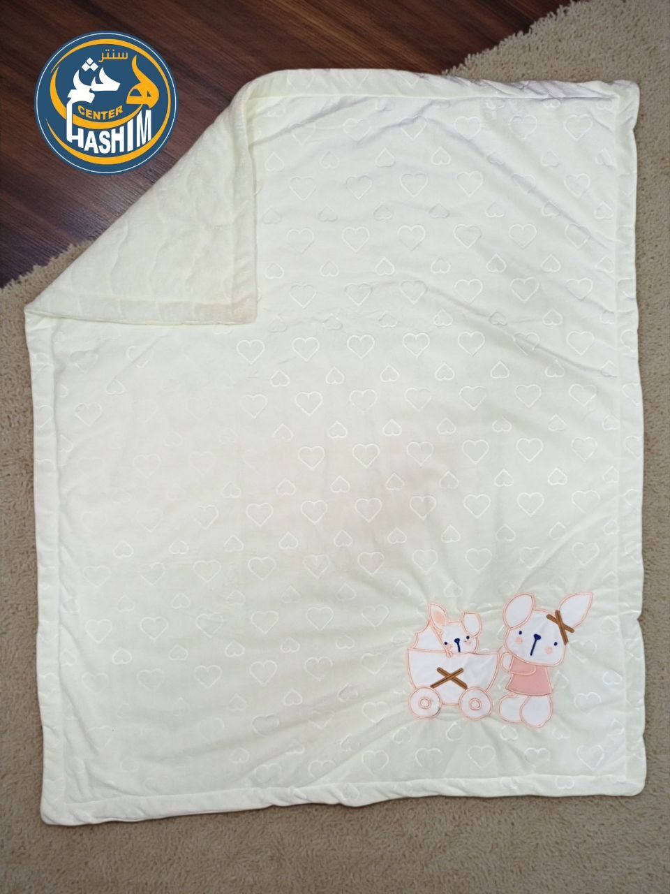 بطانيه السنافر قلوب حفر <span class=