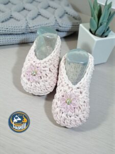 حذاء كروشيه