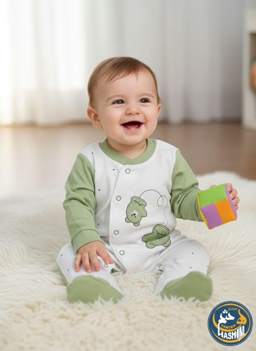 سالوبيت جمب منقط 2دبدوب وحبل <span class=