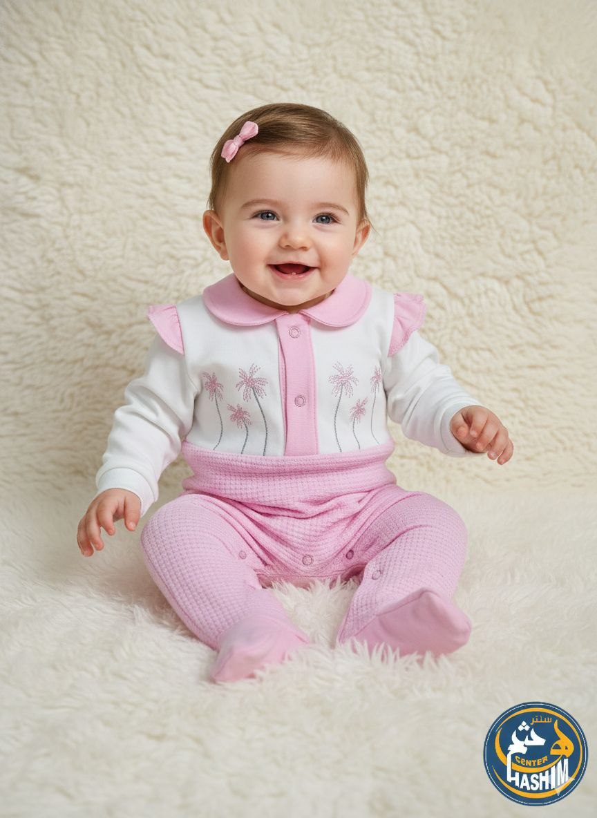 سالوبيت نصين بسكوته زهور وكرانيش على الكتف <span class=