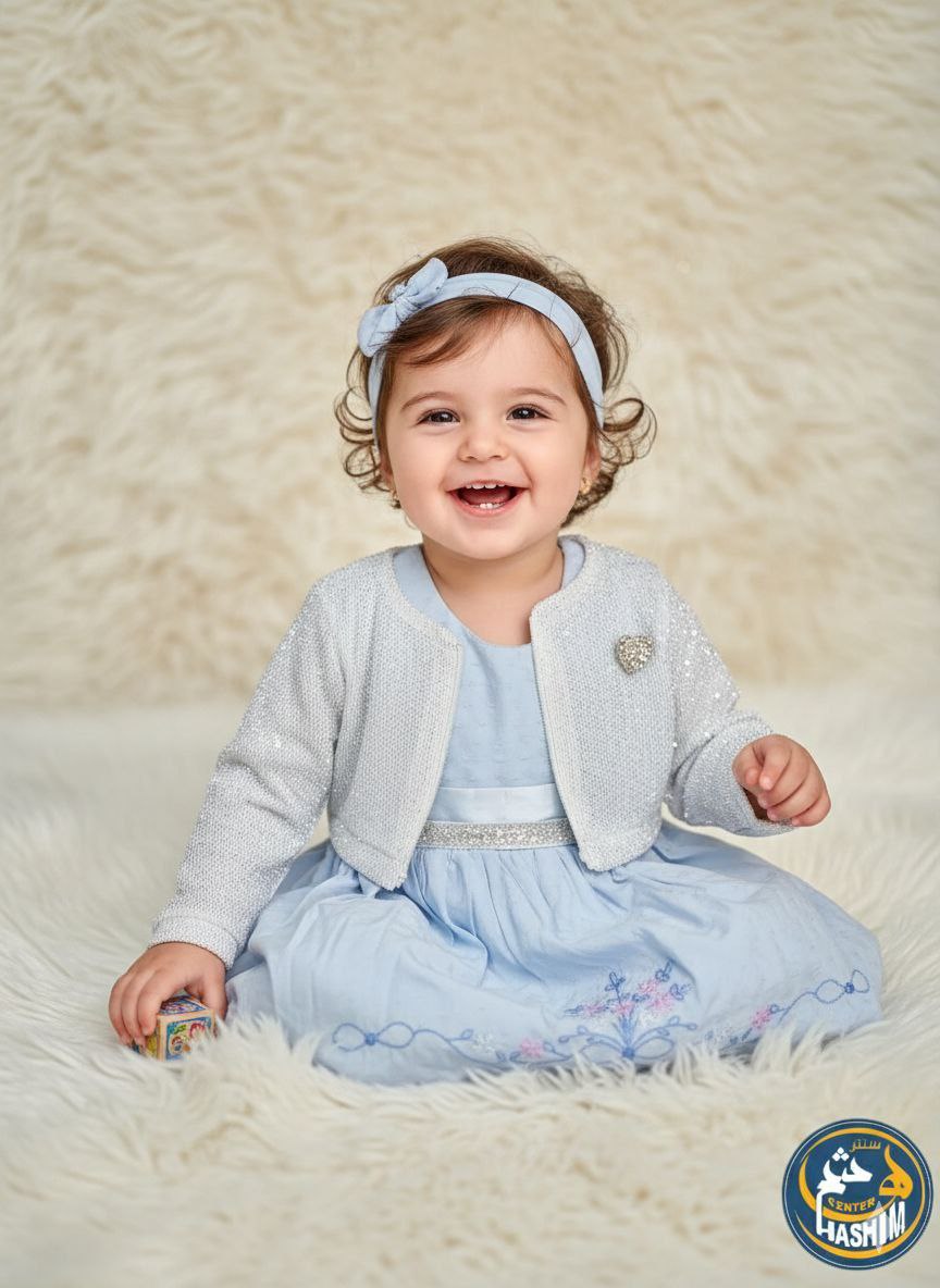 فستان 3ق تطريز ورد چاكت سوسته <span class=