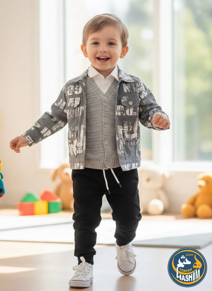 طقم خروج 5ق چاكيت حروف <span class=