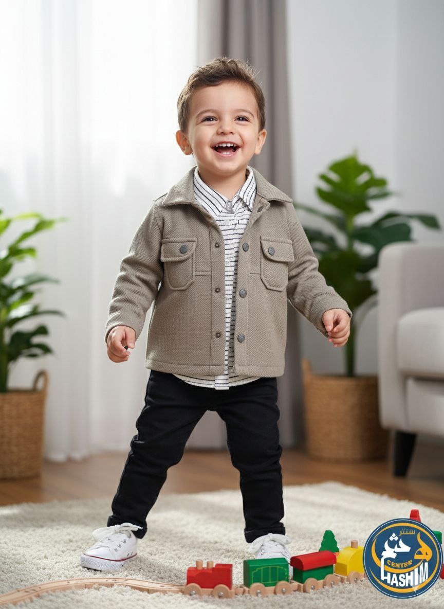 طقم خروج 4ق شميز مقلم <span class=