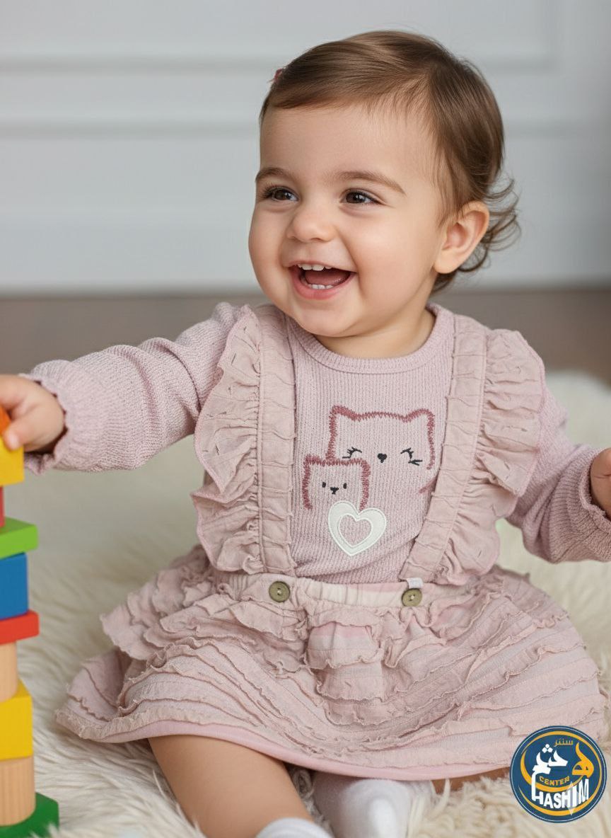 (العربية) فستان سالوبيت 3ق قطه كروشيه <span class=