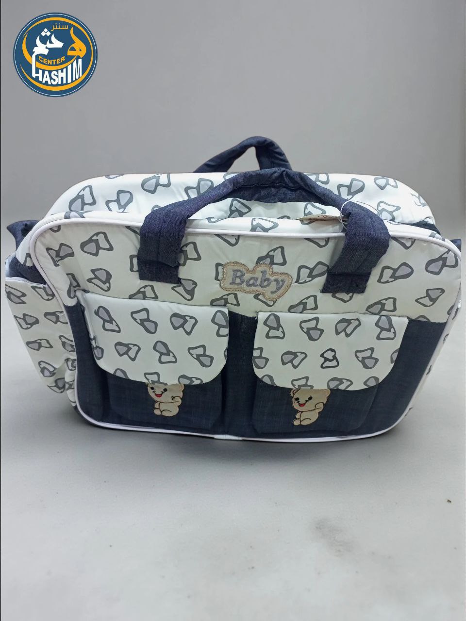 (العربية) شنطه جنيز قلوب اتنين دبدوب10392 <span class=