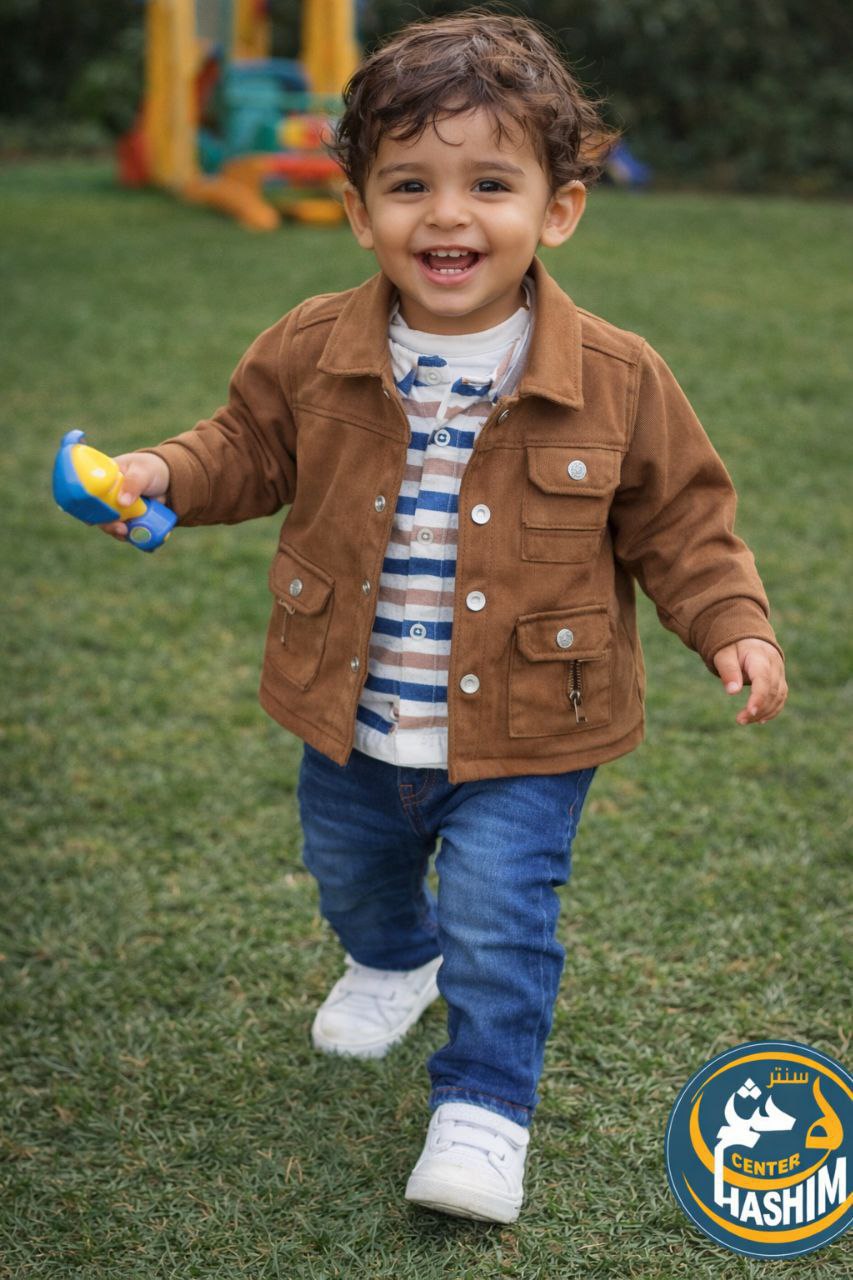 طقم خروج 4ق جاكت شمواه شميز مخطط <span class=