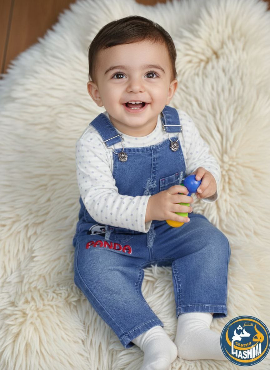 سالوبيت جينز منقط باندا <span class=