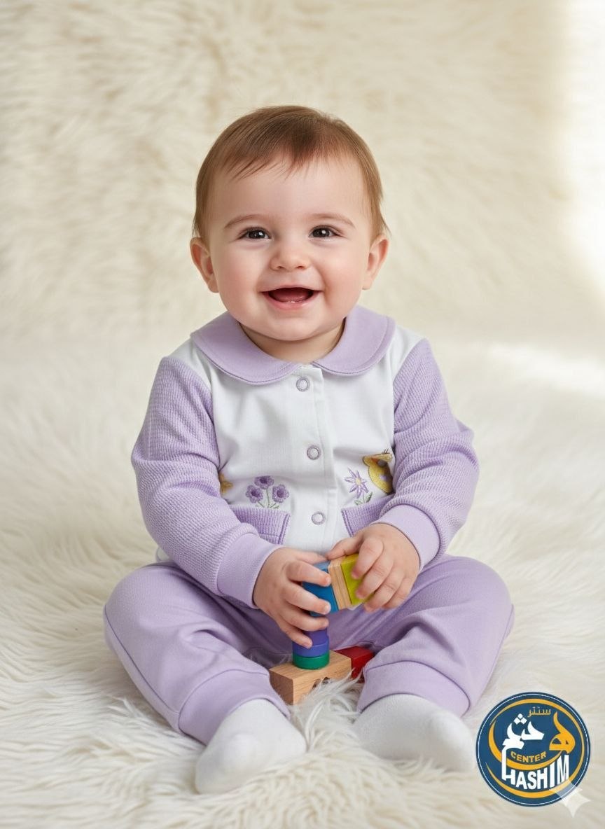 بدله 2جيب بطه وزهور <span class=