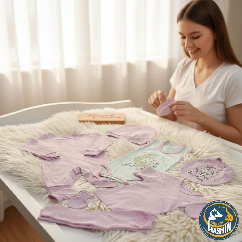 طقم تل 7ق هلال ونجوم <span class=